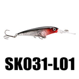 SeaKnight,SK031,Suspending,Minnow,Fishing,Minnow,Hooks