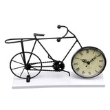 Retro,Bicycle,Clock,Roman,Numeral,Stand,Table