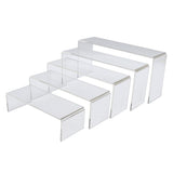 Clear,Acrylic,Perspex,Sturdy,Jewelry,Cupcake,Dessert,Display,Riser,Stand,Showcase,Decorations