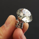 10Pcs,Round,Crystal,Glass,Cabinet,Knobs,Drawer,Furniture,Handle