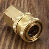 Pressure,Washer,Female,Brass,Quick,Connect,Adapter,Coupler,Cleaning"