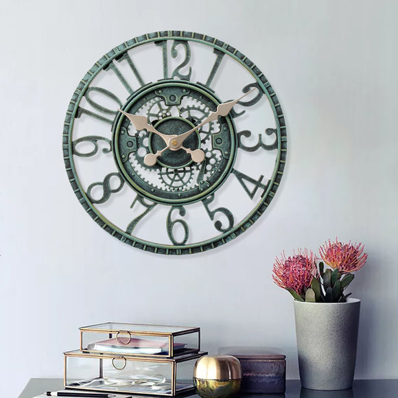 Retro,Vintage,Clock,Resin,Kitchen,Indoor,Decor,Steampunk,Design