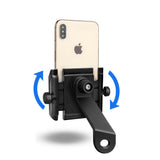 Aluminum,Alloy,Phone,Holder,Width,Adjustable,Phone,Mount,Waterproof,Rotation,Phone,Stand,Cycling