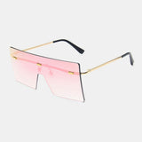 Women,Frameless,Square,Shape,Fashion,Personality,Protection,Sunglasses