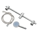 Bathroom,Shower,Riser,Bracket,Handheld,Shower,Holder,Chrome