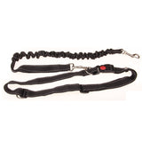 Black,Adjustable,Handsfree,Elastic,Running,Jogging,Waist,Leash