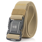 TUSHI,125cmx3.8cm,Tactical,Outdoor,Alloy,Quick,Release,Buckle,Casual,Belts,Waist,Belts