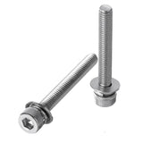 88Pcs,Socket,Knurled,Screw,Stainless,Steel,Assortment