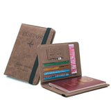 Travel,Leather,Passport,Holder,Portable,Document,Cover,Wallet