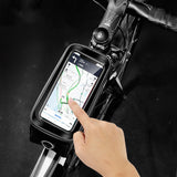 Bicycle,Front,Mobile,Phone,Touch,Screen,Upper,Saddle,Mountain