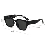 Women,Square,Shape,Frame,Solid,Daily,Casual,Outdoor,Protection,Sunglasses