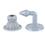 Silicone,Stopper,Floor,Mounted,Doorstop,Holder,Adhesive,Suction