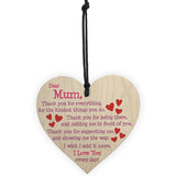 Wooden,Heart,Plaque,Funny,Mothers,Heart,Gifts,Novelty,Daughter,Decorations