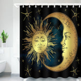 180x180cm,Bathroom,Waterproof,Polyester,Fabric,Shower,Curtains,Hooks,Toilet