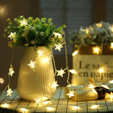 KCASA,Gardening,40LED,String,Light,Shape,Holiday,Garden,Party,Wedding,Decoration