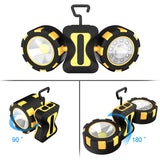 IPRee,Lumens,Camping,Light,Double,Magnetic,Modes,Emergency,Flashlight,Searchlight