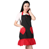 Double,Pocket,Aprons,Women,Housewife,Kitchen,Kitchen,Waterproof,Aprons