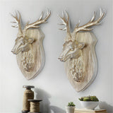 Animal,Antelope,Hanging,Stereo,Creative,Living,Mural,Background,Decorations,Resin,Craft