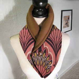 Floral,Print,Velvet,Scarf,Multicolor,Shawl