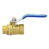 Brass,Valves,Piece,Inline,Lever,Handle,Female,Thread"