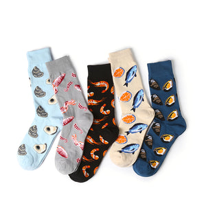 Women,Animal,Cotton,Middle,Socks,Breathable,Autumn,Socks