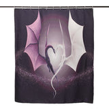 Custom,Popular,Print,Dragon,Waterproof,Bathroom,Shower,Curtain,Valance,Hooks