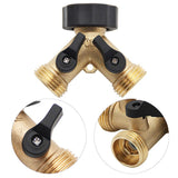 Brass,Faucet,Manifold,Garden,Splitter,Water,Segregator,Divider,Switcher,Control,Valve,Valve