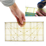 30*15cm,Clear,Acrylic,Quilt,Ruler,Patchwork,Acrylic,Rulers,Sewing,Rulers