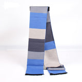 Unisex,Classical,Stirped,Colored,Interval,Scarves,Neutral,Tassel,Wraps,Pashmina