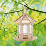 Wooden,House,Feeder,Frame,Feeding