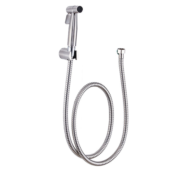 Stainless,Steel,Handheld,Douche,Bidet,Spray,Shower,Toilet,Adapter