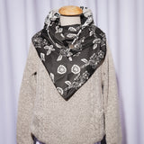 Women,Velvet,Thickness,Floral,Pattern,Fashion,Casual,Winter,Outdoor,Scarf,Shawl