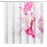 Chirstmas,Flowers,Bathroom,Shower,Curtain,Pedestal,Cover