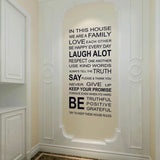 Removable,Vinyl,Decal,Mural,Family,Living,Decor,Quote,Sticker