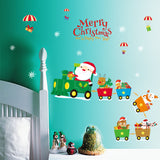 Miico,SK6037,Christmas,Decoration,Cartoon,Sticker,Removable,Christmas,Party