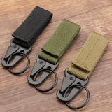 Womens,Tactical,Keeper,Pouch,Chain,Nylon,Hanger,Keychain