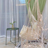 Outdoor,Portable,Hammock,Chair,Outdoor,Indoor,Garden,Collapsible,Garden,Hanging,Chair,Wooden,Stick,Garden,Swing