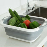 Portable,Folding,Dishwashing,Drain,Basin,Fruits,Vegetable,Cleaning,Washbasin,Camping,Picnic