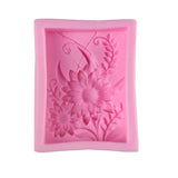 Silicone,Flexible,Sunflower,Candle,Making,Mould,Handmade