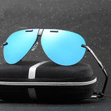 Unisex,UV400,Falten,Polarisierte,Klipp,Sonnenbrille,brille,Polaroid,Linse,Glasses