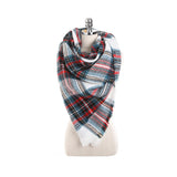 140CM,Women,Autumn,Plaid,Blanket,Scarf,Wraps,Casual,Scarves