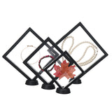 Suspended,Floating,Display,Stand,Jewelry,Frame,Holder,Storage