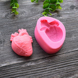 Grade,Silicone,Chocalate,Cookies,Baking,Heart,Shape