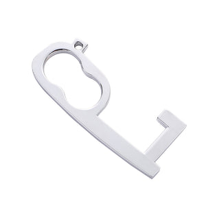 Contactless,Portable,Opener,Bacteria,Isolation,Keychain,Sanitary,Opener,Metal,Pendant