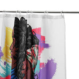 Lovers,Printing,Bathroom,Shower,Curtain,Toilet,Cover