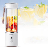 AUGIENB,500ML,Electric,Glass,Juicer,Fruit,Extractor,Machines,Personal,Portable,Blender,Maker,Shakes,Blender,Mixer,Juicer,Blade,Rechargeable,Stirring,Camping,Travel