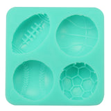 Silicone,Football,Basketball,Fondant,Sugar,Chocolate,Baking,Baking