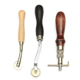 14pcs,Handle,Leather,Craft,Leather,Sewing,Tools,Punch,Cutter