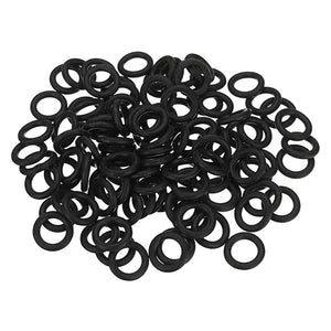 100Pcs,Black,Silicone,Rubber,Tattoo,Machine,Damping,Sealing,Washer,Assortment,Grommets