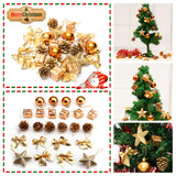 24PCS,Glitter,Balls,Christmas,Baubles,Hanging,Ornament,Decorations